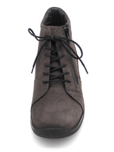 Afbeelding in Gallery-weergave laden, 172-89-004 Dames Hoge Schoenen Boot Plat Wolky Why 0660611-301 Donkergrijs  (2834)
