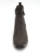 Afbeelding in Gallery-weergave laden, 172-19-006 Dames Hoge Schoenen Boot Plat Jana 26497-231 Donkerbeige Wijdte H (3359)
