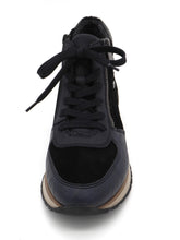 Afbeelding in Gallery-weergave laden, 172-79-006 Dames Hoge Schoenen Boot Plat Rieker 49040-14 Donkerblauw Wijdte H (3736)
