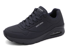 Afbeelding in Gallery-weergave laden, 232-79-013 Heren Veterschoenen Sportief Skechers Uno Stand On Air 73690 DKNV Donkerblauw  (3448)
