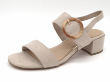 Afbeelding in Gallery-weergave laden, 104-11-003 Dames Hakschoenen Sandalette Marco Tozzi 28202-404 Lichtbeige  (2927)
