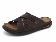 Afbeelding in Gallery-weergave laden, 262-29-003 Heren Open Slippers Sportief Rohde 6001-71 Donkerbruin Wijdte H (3207)

