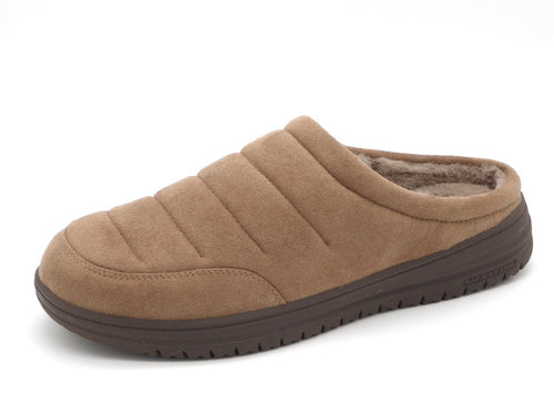 283-21-002 Heren Pantoffel-Muilen Gevoerd Skechers Murette Garvanza 204636 TAN Middenbruin  (3456)