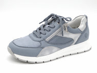 133-71-011 Dames Veterschoenen  Sneaker Remonte D2G11-12 Lichtblauw  (3532)