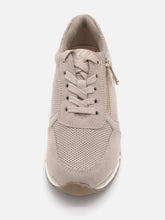 Afbeelding in Gallery-weergave laden, 133-15-019 Dames Veterschoenen  Sneaker Marco Tozzi 23781-435 Middenbeige  (1439)
