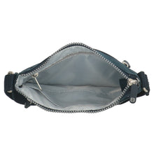 Afbeelding in Gallery-weergave laden, 95-66829-002 Lederwaren Dames Schoudertas Klein Enrico Benetti 66829-002 Donkerblauw  (1100)
