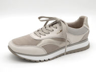 133-15-010 Dames Veterschoenen  Sneaker Rieker 49006-60 Middenbeige Wijdte H (3552)