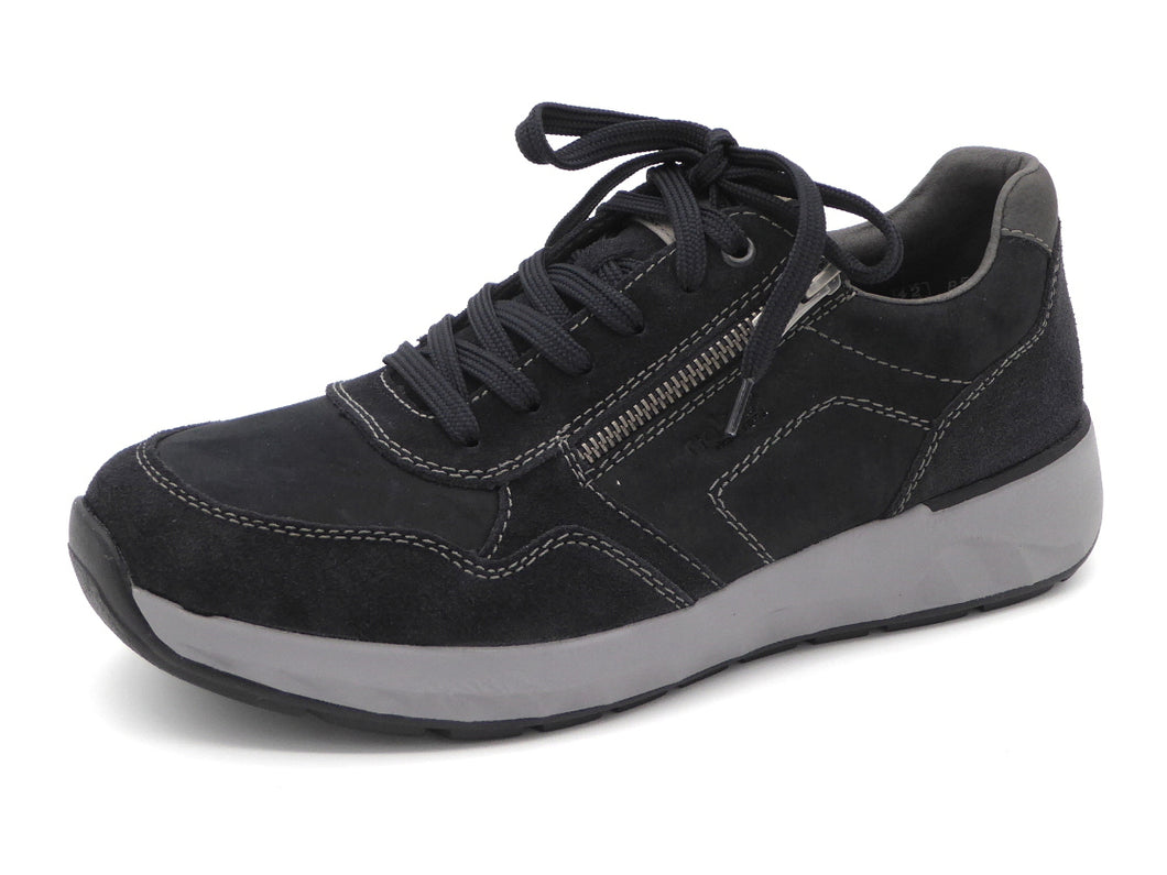232-79-014 Heren Veterschoenen Sportief Rieker 11500-14 Donkerblauw Wijdte H (3321)