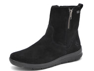 172-99-040 Dames Hoge Schoenen Boot Plat Rieker Z0053-00 Zwart  (2761)