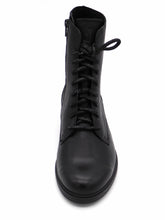 Afbeelding in Gallery-weergave laden, 172-99-057 Dames Hoge Schoenen Boot Plat Durea 9826-835-1898 Zwart Wijdte H (3312)
