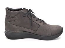 Afbeelding in Gallery-weergave laden, 172-89-004 Dames Hoge Schoenen Boot Plat Wolky Why 0660611-301 Donkergrijs  (2834)
