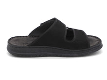 Afbeelding in Gallery-weergave laden, 261-99-002 Heren Open Slippers Comfort Rohde 6240-90 Zwart  (3593)
