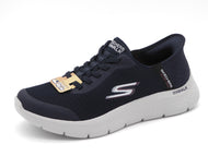 242-79-013 Heren Instappers Sportief Skechers Go Walk Flex-Hands Up 216324 NVY Donkerblauw  (3651)