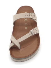 Afbeelding in Gallery-weergave laden, 164-15-003 Dames Open Slippers Teenslippers Rohde 5643-16 Middenbeige  (3589)
