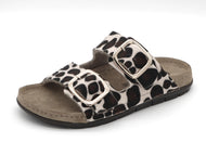 162-29-001 Dames Open Slippers Sportief Rohde 5897-72 Donkerbruin  (3587)