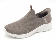 142-19-002 Dames Instappers Sportief Skechers Ultra Flex 3.0-Easy Win 150450 TPE Donkerbeige  (3255)
