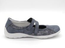 Afbeelding in Gallery-weergave laden, 113-75-003 Dames Bandschoenen Mode Remonte R3510-13 Middenblauw  (3537)
