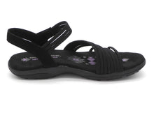 Afbeelding in Gallery-weergave laden, 152-99-012 Dames Sandalen Sportief Skechers Reggae Slim-Coffee Run 163573 BBK Zwart  (3244)

