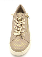 Afbeelding in Gallery-weergave laden, 133-19-004 Dames Veterschoenen  Sneaker Jana 23660-444 Donkerbeige Wijdte H (264)
