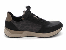Afbeelding in Gallery-weergave laden, 133-91-010 Dames Veterschoenen  Sneaker Rieker 58902-91 Zwart Combi  (3733)
