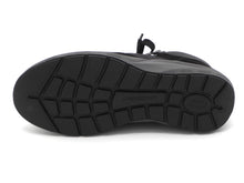 Afbeelding in Gallery-weergave laden, 172-99-058 Dames Hoge Schoenen Boot Plat Waldlaufer Bungeez 831M80-600-001 Zwart Wijdte M (3301)
