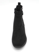 Afbeelding in Gallery-weergave laden, 172-99-066 Dames Hoge Schoenen Boot Plat Jana 26497-007 Zwart Wijdte H (3358)
