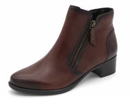 171-29-013 Dames Hoge Schoenen Boot Hak Remonte R5190-22 Donkerbruin  (3747)
