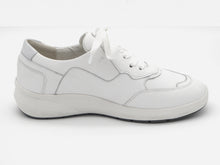 Afbeelding in Gallery-weergave laden, 131-01-015 Dames Veterschoenen  Comfort Waldlaufer 831004-301-663 Wit Wijdte M (3509)
