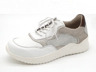 132-09-004 Dames Veterschoenen  Sportief Wolky E-Way 0582590-139 Wit Combi  (3604)