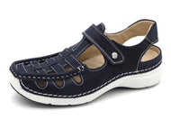 112-79-002 Dames Bandschoenen Sportief Wolky Rolling Sun 0720436-820 Donkerblauw  (3242)