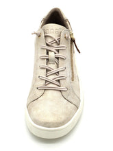 Afbeelding in Gallery-weergave laden, 133-11-010 Dames Veterschoenen  Sneaker Jana 23660-949 Lichtbeige Wijdte H (2522)
