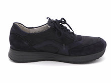 Afbeelding in Gallery-weergave laden, 131-79-009 Dames Veterschoenen  Comfort Waldlaufer 7520047-404-194 Donkerblauw Wijdte H (3289)
