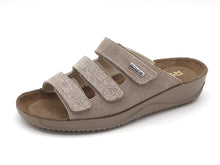 Afbeelding in Gallery-weergave laden, 161-19-007 Dames Open Slippers Comfort Rohde 1932-18 Donkerbeige  (3577)
