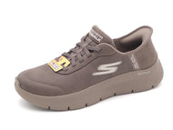 142-19-003 Dames Instappers Sportief Skechers Go Walk Flex-Mali 124837 BRN Donkerbeige  (3443)