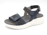 152-75-004 Dames Sandalen Sportief Wolky Miku 0565210-840 Middenblauw  (3235)