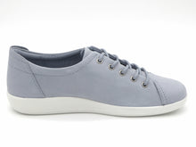Afbeelding in Gallery-weergave laden, 132-71-001 Dames Veterschoenen  Sportief Ecco Soft 2 / 206503-02434 Lichtblauw  (3224)
