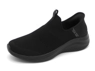 142-99-003 Dames Instappers Sportief Skechers Slip-Ins Ultra Flex 3.0 Cozy Streak 149708 BBK Zwart  (2817)