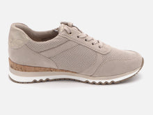 Afbeelding in Gallery-weergave laden, 133-15-019 Dames Veterschoenen  Sneaker Marco Tozzi 23781-435 Middenbeige  (1439)
