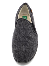 Afbeelding in Gallery-weergave laden, 293-89-003 Heren Pantoffel-Gesloten Gevoerd Fischer 2610-82 Donkergrijs  (3396)
