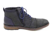 Afbeelding in Gallery-weergave laden, 272-79-002 Heren Hoge Schoenen Boot Sportief Rieker F5512-14 Donkerblauw  (2182)
