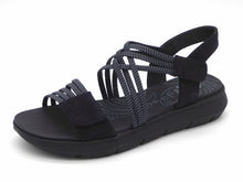 Afbeelding in Gallery-weergave laden, 153-79-002 Dames Sandalen Mode Jana 28766-805 Donkerblauw Wijdte H (3496)

