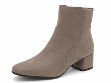 Afbeelding in Gallery-weergave laden, 171-19-004 Dames Hoge Schoenen Boot Hak Marco Tozzi 25364-270 Donkerbeige  (2733)
