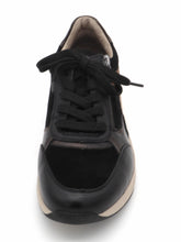 Afbeelding in Gallery-weergave laden, 133-91-019 Dames Veterschoenen  Sneaker Remonte D3V00-03 Zwart Combi Wijdte H (3746)
