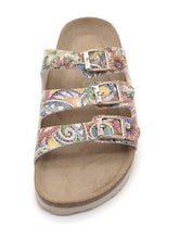 Afbeelding in Gallery-weergave laden, 162-51-003 Dames Open Slippers Sportief Rohde 5626-14 Combi Kleuren  (3586)
