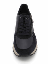 Afbeelding in Gallery-weergave laden, 133-79-006 Dames Veterschoenen  Sneaker Rieker 49010-14 Donkerblauw Wijdte H (3732)
