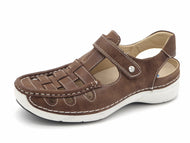 112-29-001 Dames Bandschoenen Sportief Wolky Rolling Sun 0720436-301 Donkerbruin  (3240)