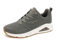 132-69-001 Dames Veterschoenen  Sportief Skechers Tres Air Uno Ah-Mazing 177390 OLV Donkergroen  (3247)