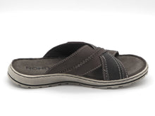Afbeelding in Gallery-weergave laden, 263-19-003 Heren Open Slippers Mode Rohde 6731-55 Donkerbeige  (3594)
