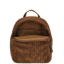 Afbeelding in Gallery-weergave laden, 98-78024-006 Lederwaren Rugtas Klein Enrico Benetti 78024-006 Middenbruin  (1088)
