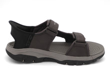 Afbeelding in Gallery-weergave laden, 252-29-012 Heren Sandalen Sportief Skechers Tresmen-Reece 205289 CHOC Donkerbruin  (3647)
